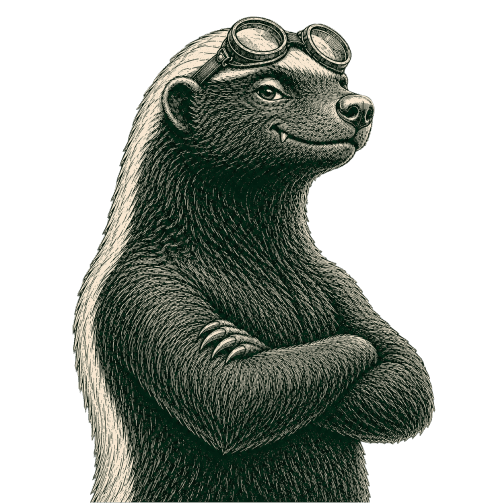 The Ratel badger